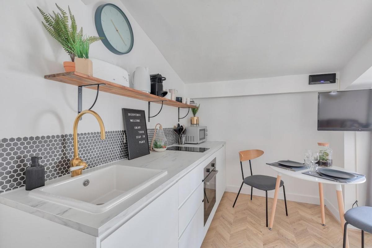 Appartement Rénové proche Arc Triomphe - 2P Paris Extérieur photo